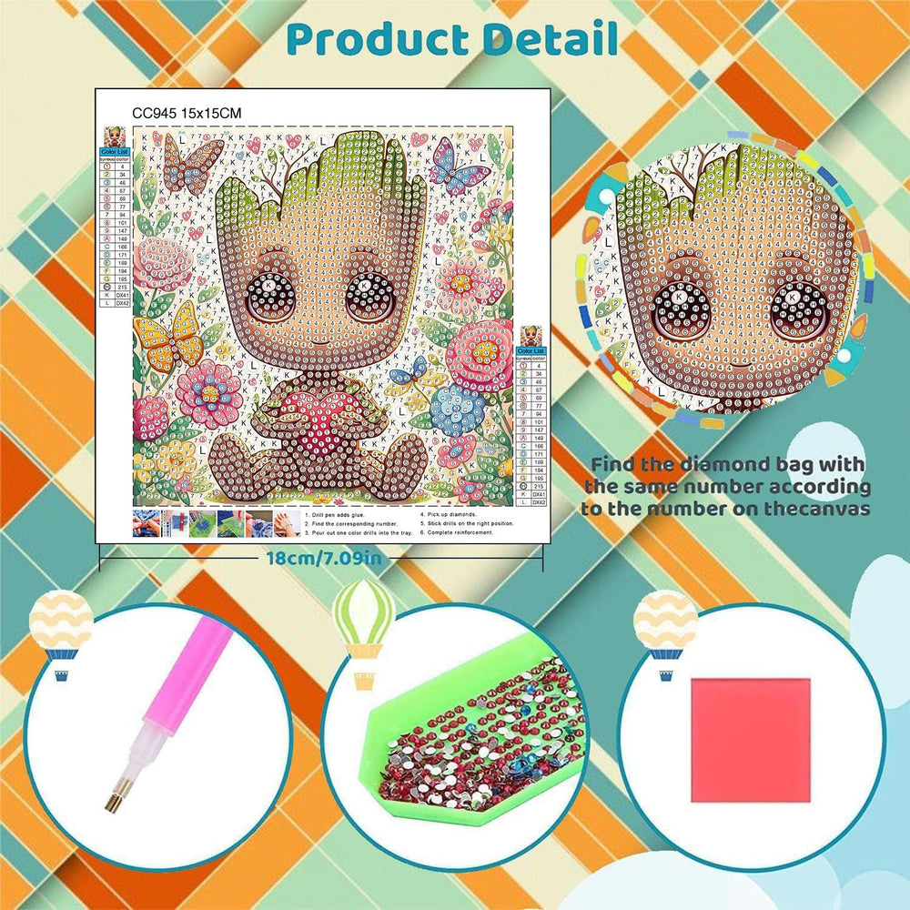 Sretoul colorful diamonds pack adds vibrant sparkle to crafts