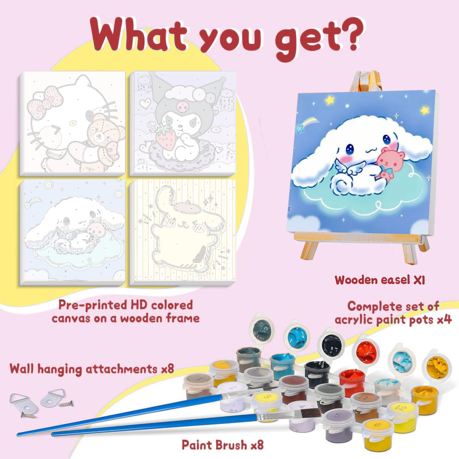 Sretoul kid painting kit ideal for home decor and creativity