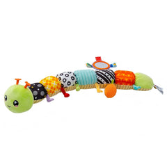 SRICH Montessori-inspired caterpillar toy blends textures for early learning fun.