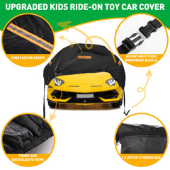 SRIMMIT large toy car cover right side view guards against wind