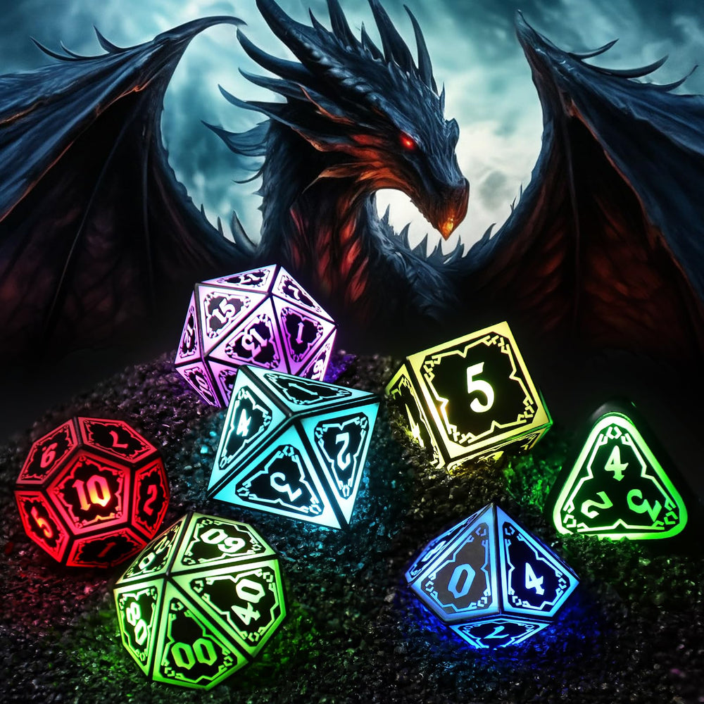 SRING LED DND dice indicate charging status with red and green indicators.