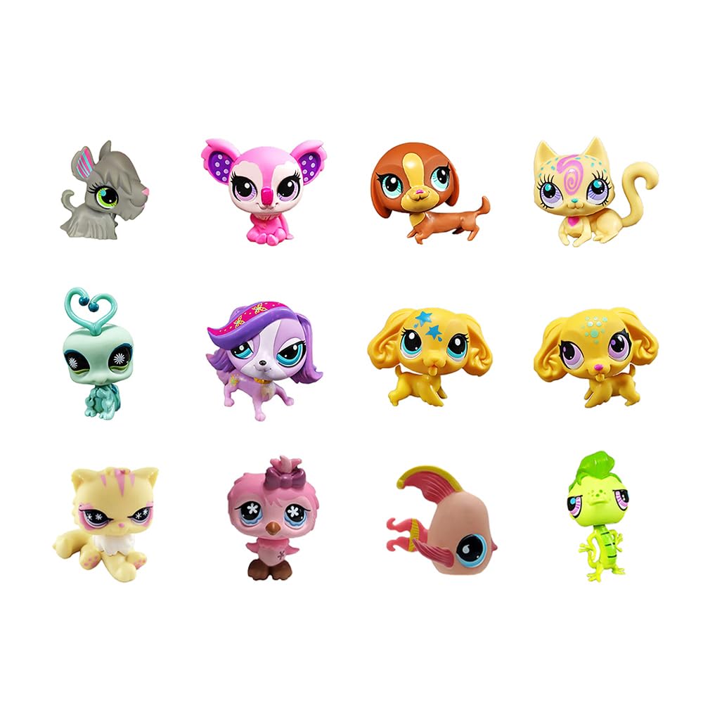 SRJLPS cat-pack-dog collection figurines 7: ideal for group gifts or party favors.