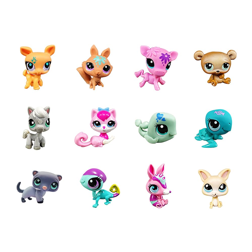 SRJLPS cat-pack-dog collection figurines 8: great for display in toy collections or hobby dioramas.