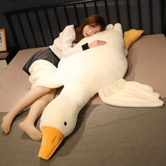 Srutirbo giant goose plush 35.4 inch offers cozy comfort and decorative charm.