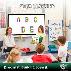 SS INTERNATIONAL open-ended building tiles support limitless construction and play.