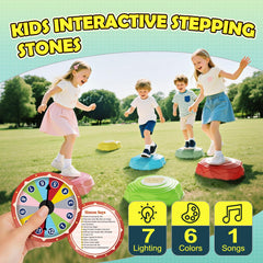 SS Stepping Stones highlighting anti-slip strips for safety