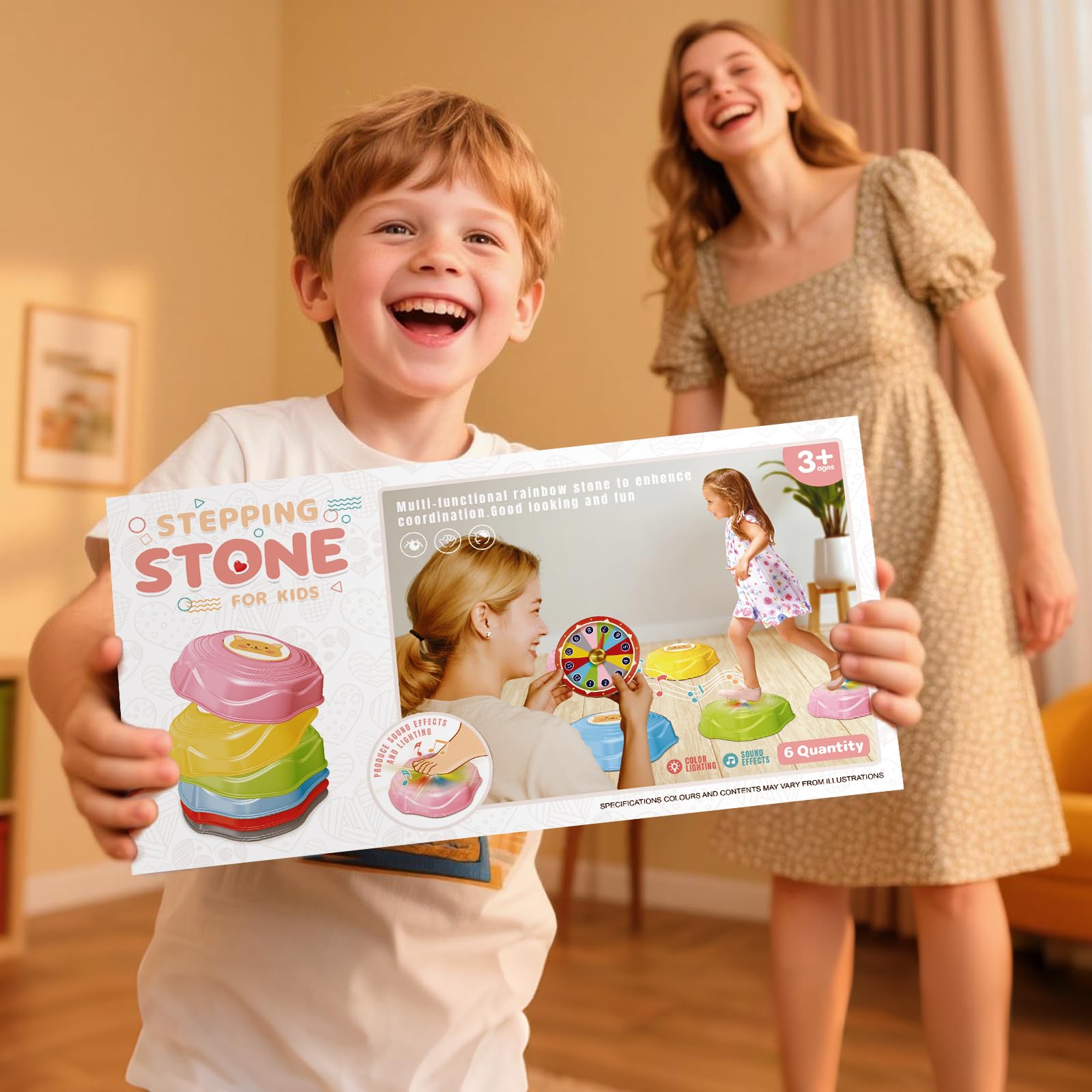 SS Stepping Stones sturdy build with 170 lbs capacity