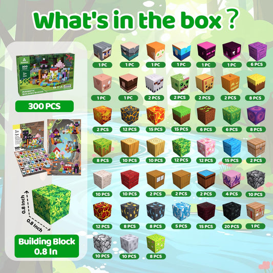 SSAWER creative storybook included guides budding builders through patterns and imaginative builds.