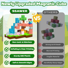 SSAWER blocks magnets 8-contact points enable sturdy connections.