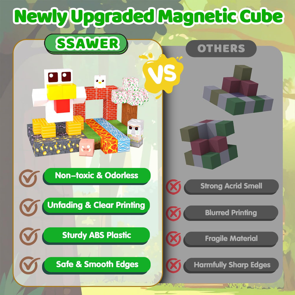 SSAWER creative-patterns guide provides step-by-step ideas for builds.