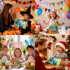 SSAWER family playtime with magnetic blocks promotes collaboration and creativity