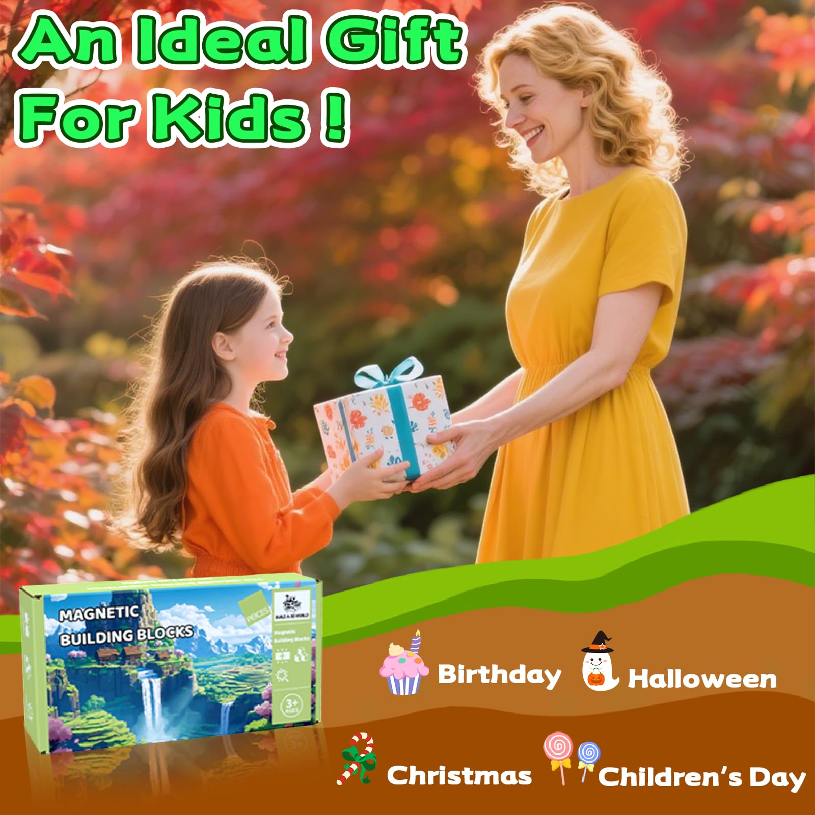 SSAWER gift-ready set invites family play and learning during holidays or vacations.