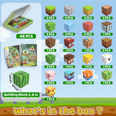 SSAWER magnetic blocks offer 21 designs to encourage creative construction.