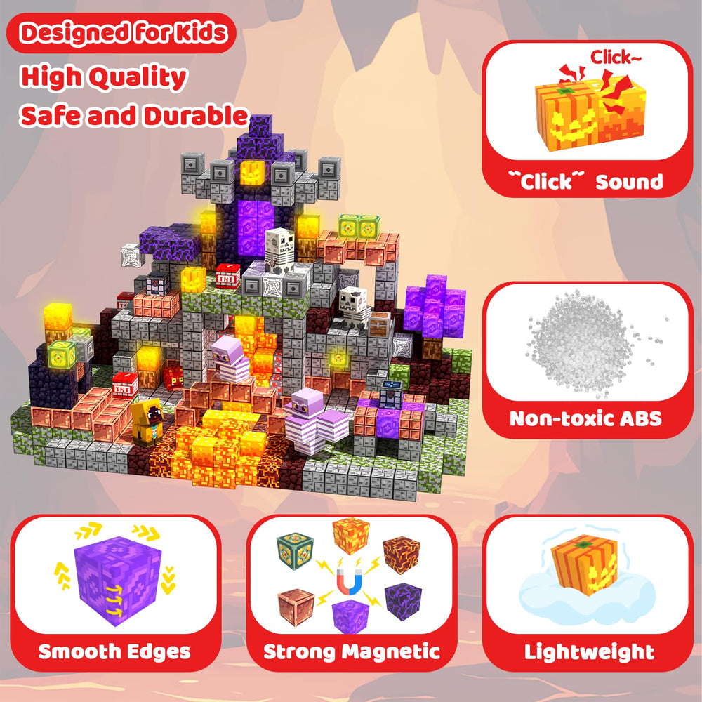 SSAWER durable ABS plastic blocks for safe, sturdy playtime