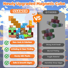 SSAWER colorful blocks inspire safe, screen-free play