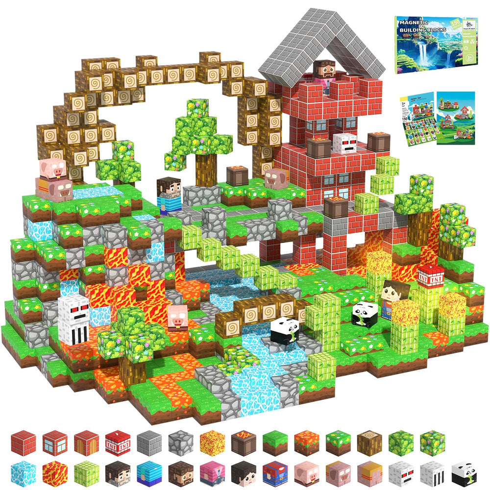 SSAWER Magnetic Blocks light-up cubes boost tactile STEM exploration