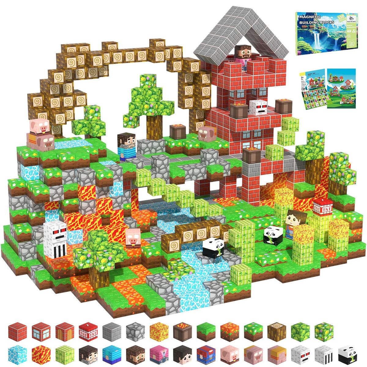 SSAWER Magnetic Blocks light-up cubes boost tactile STEM exploration
