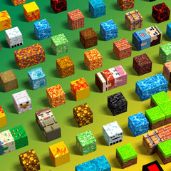 SSAWER magnetic blocks stacked into tiles demonstrate sturdy connections for young builders.