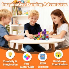 STEM learning through tactile magnetic play with SSAWER blocks