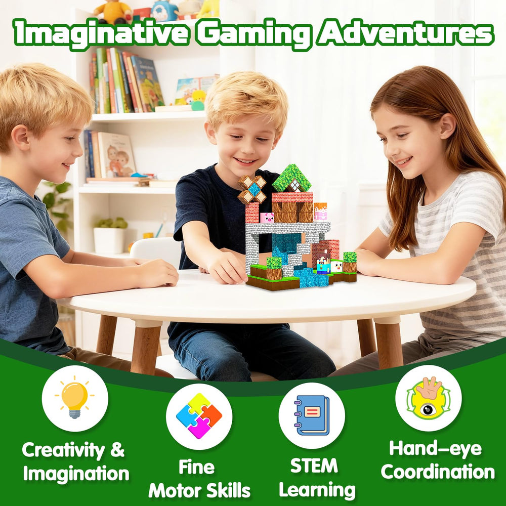 SSAWER open-ended play supports problem-solving and fine motor skills.