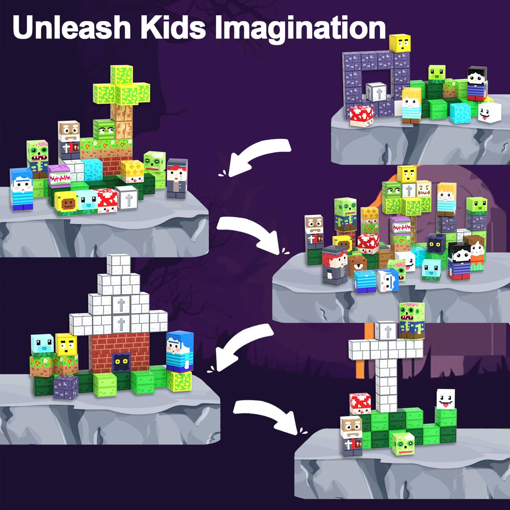 SSAWER magnetic blocks promote STEM learning through hands-on, screen-free exploration.
