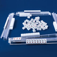 SSFUN durable acrylic construction resists wear for long-term mahjong sessions.