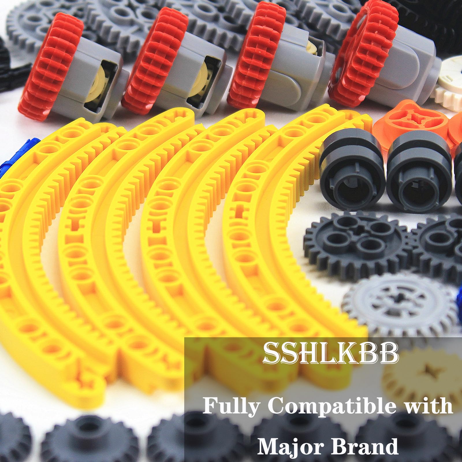 SSHLKBB 496pcs worm screw adds compact transmission options for models.