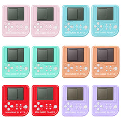 SSRMX 12pcs video game keychains for party favors, durable and colorful keepsakes.