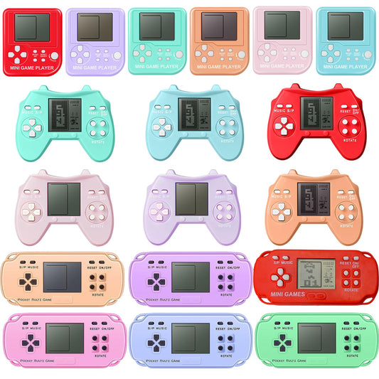 SSRMX arcade video game keychain collection, perfect as kid-friendly party favors.