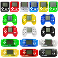 SSRMX arcade video game keychain collection shown in bright colors, ideal for keys and backpacks