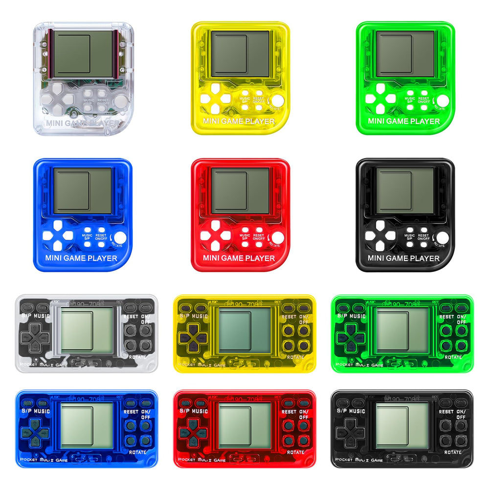 SSRMX arcade video game keychain pack, ideal party favors that sparkle with kid-friendly fun