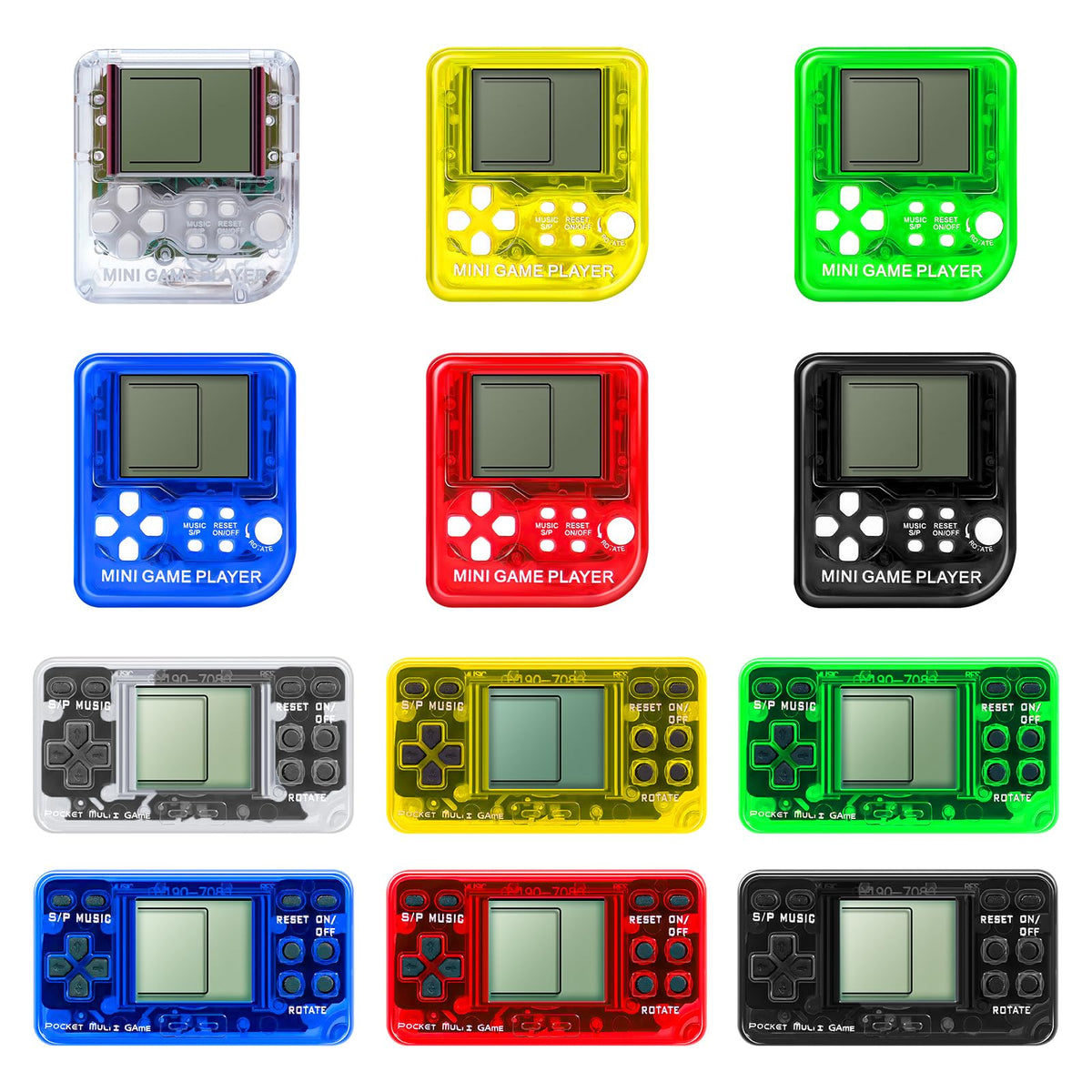 SSRMX arcade video game keychain pack, ideal party favors that sparkle with kid-friendly fun