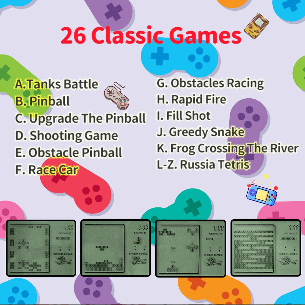 SSRMX portable game keychain, ideal prize for classroom and events