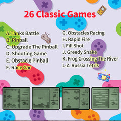 SSRMX portable game keychain, ideal prize for classroom and events
