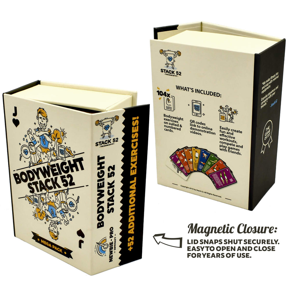 Stack 52 mega-pack in use showcases comprehensive bodyweight training