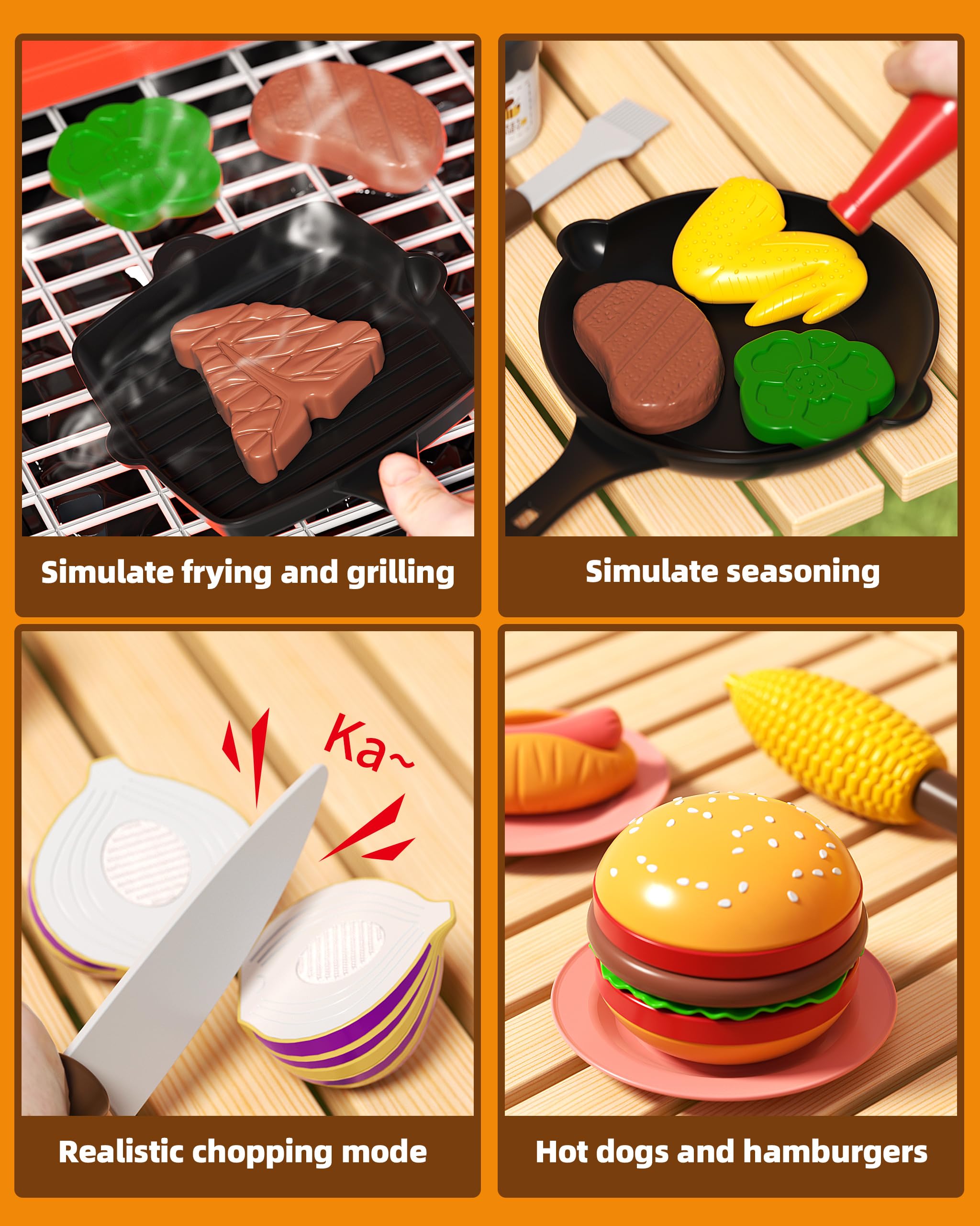 STACTCUTE sizzling light effects and spray smoke add realism