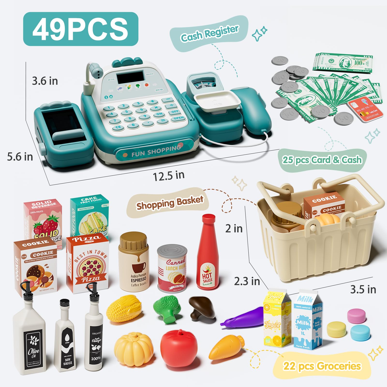 STACTCUTE conveyor belt playset enables dynamic checkout roleplay