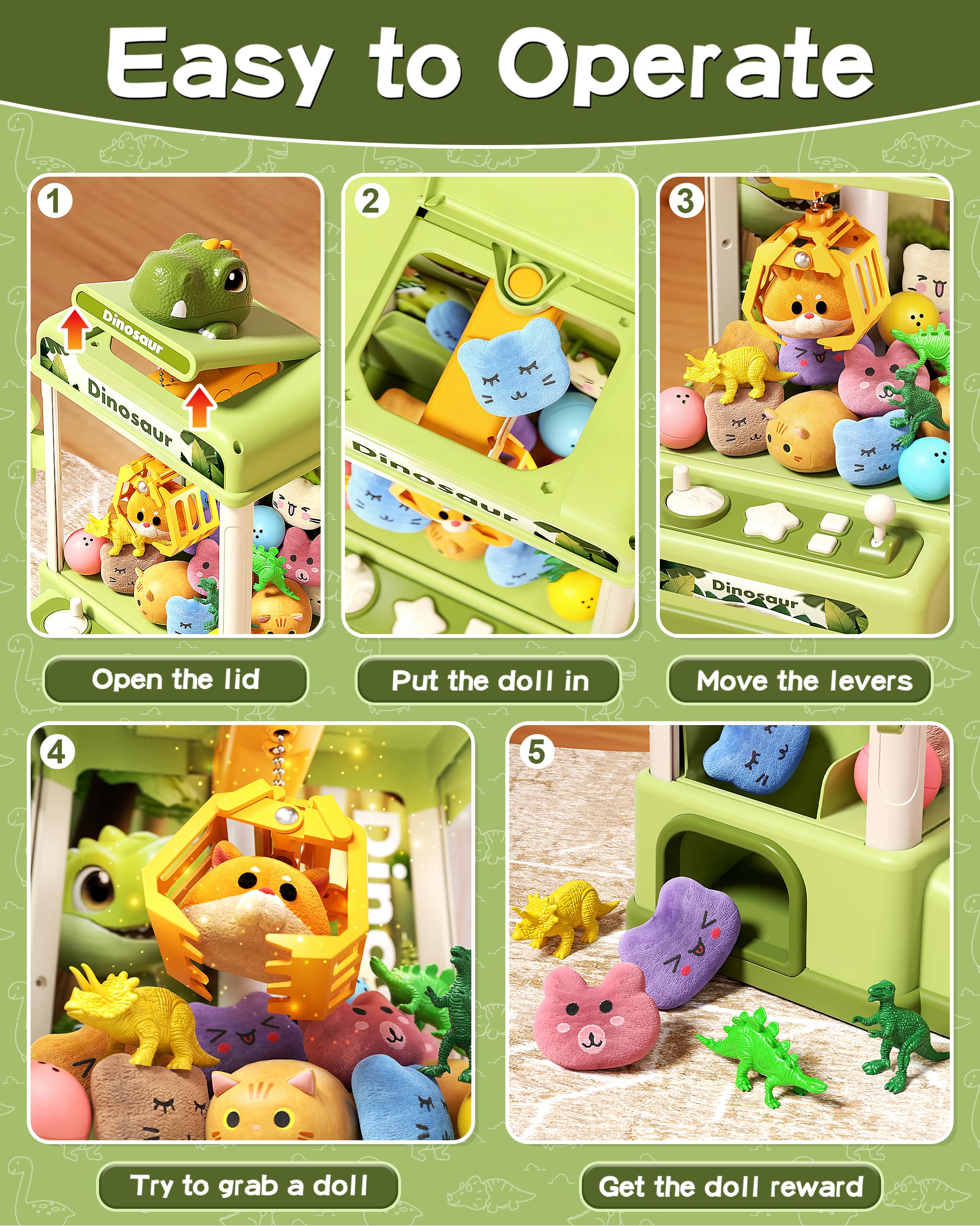 STACTCUTE mini arcade accessories showing variety for rewards.