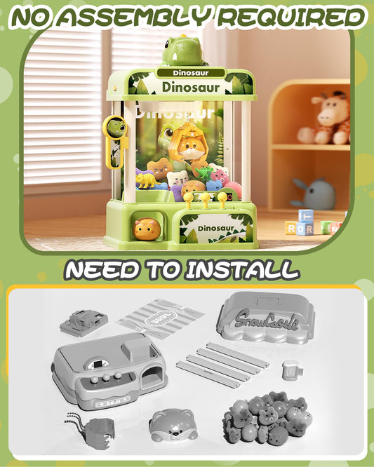 STACTCUTE mini arcade prize dispensing action ready for instant play