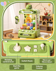 STACTCUTE music and volume control panel featuring adjustable audio during play.
