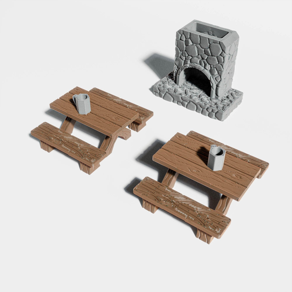 STAHLHAMMERS tavern bar stools offer sturdy seating for tabletop sessions