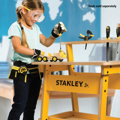 STANLEY Jr. Work Bench ruler included in cm and inches.