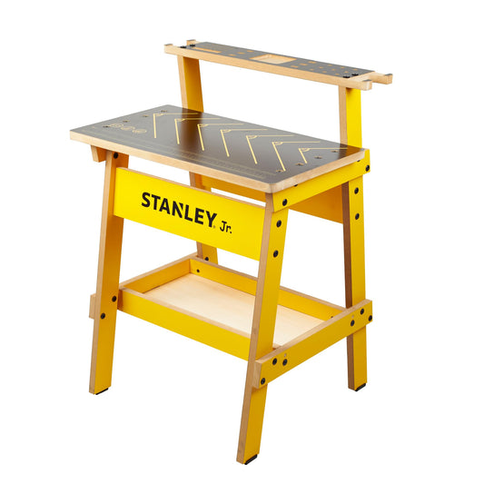 STANLEY Jr. Kids Work Bench wood grain detail.