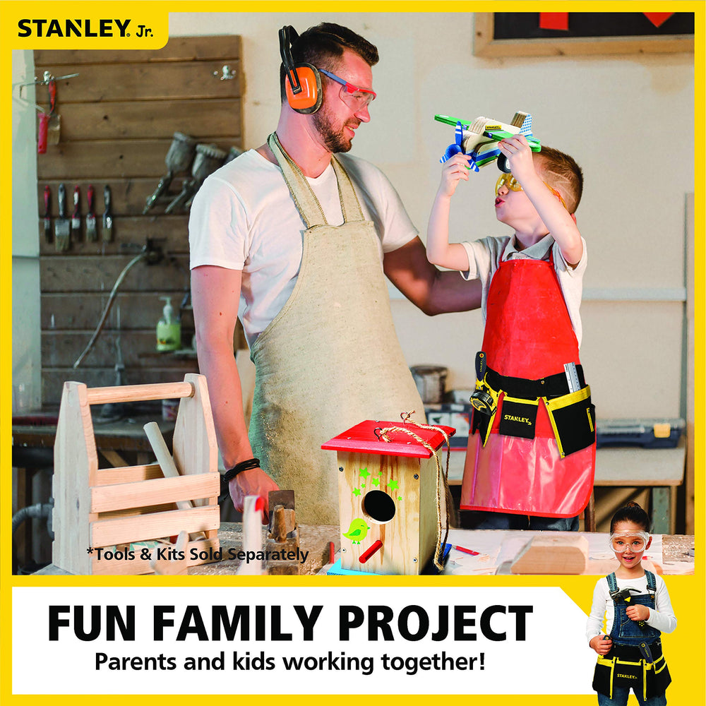 STANLEY Jr. fabric texture close-up communicates rugged yet soft feel