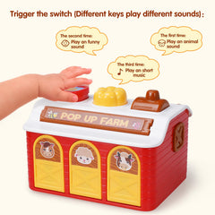 STAPAW pop-up toy demonstrating three Montessori modes for independent play
