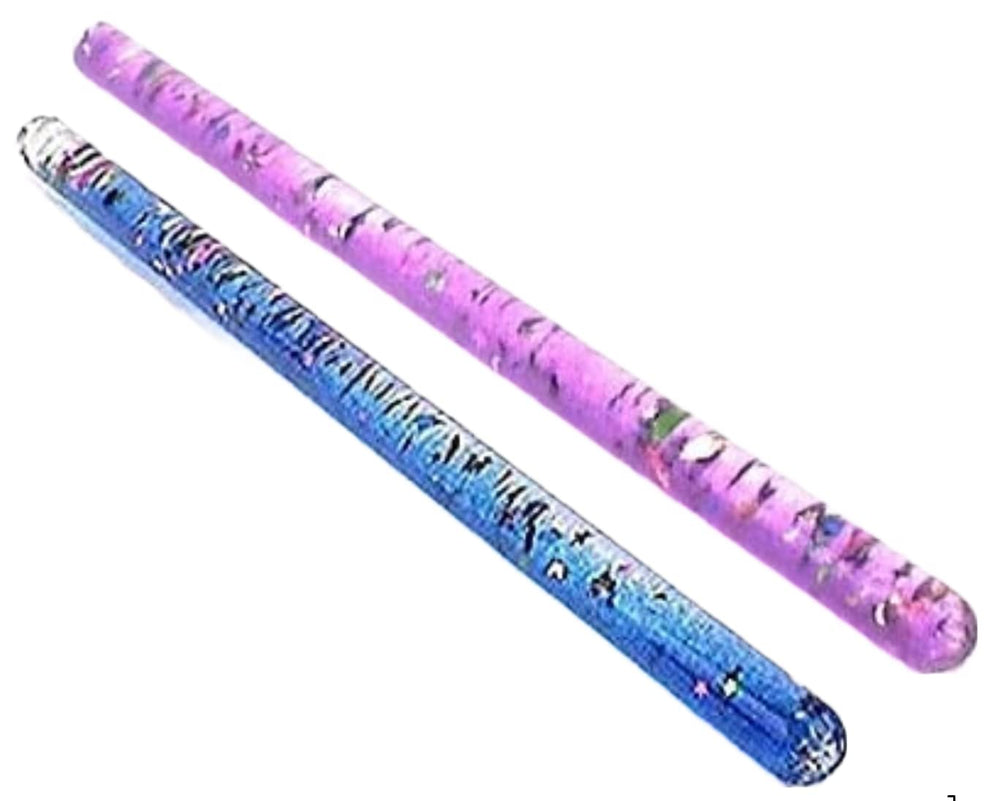 Star Magic glitter wand blue in action for imaginative play