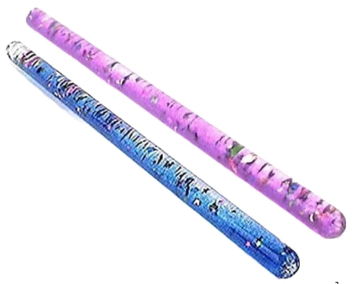 Star Magic glitter wand blue in action for imaginative play