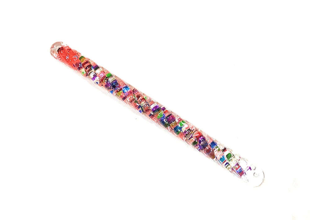 Star Magic mini spiral glitter wand accessory for Halloween costumes