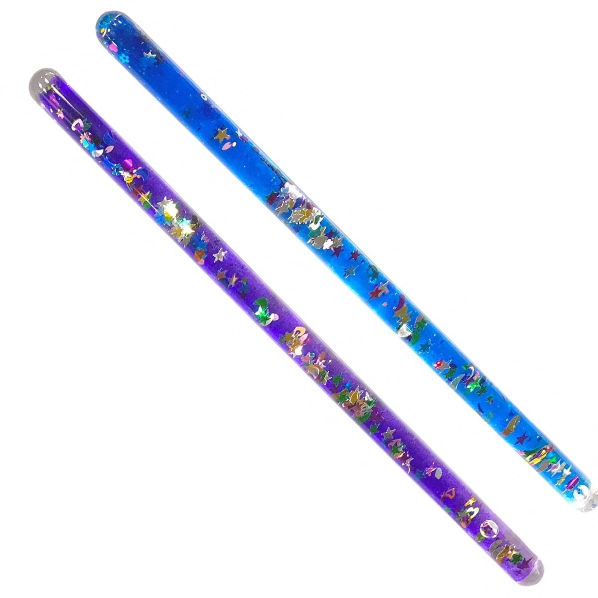 Star Magic wonder tube blue showing swirling beads for focus