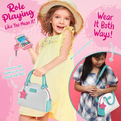Star Princess play purse pretend makeup for dress-up moments